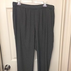 EUC Loft Stretchy Slacks Size Large